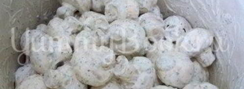 шампиньоны, запеченные на костре. Шаг 3