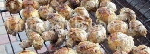 шампиньоны, запеченные на костре. Шаг 6