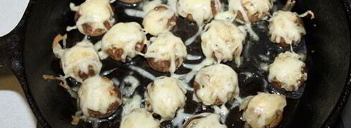 шампиньоны, запеченные с сыром. Шаг 7