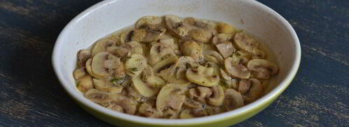 шампиньоны, запеченные с тимьяном и пармезаном. Шаг 11