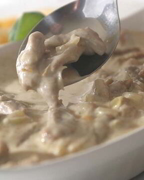 Тушеные сморчки