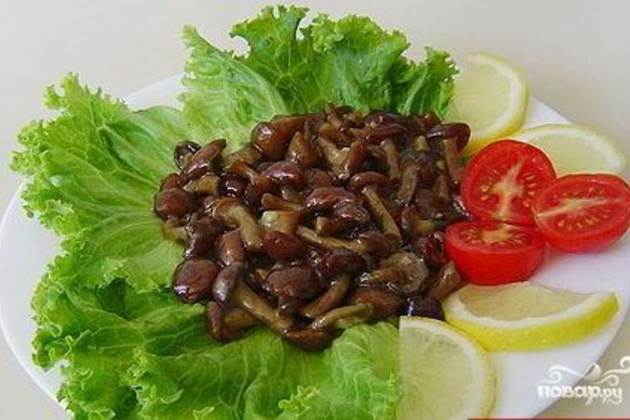 Рецепт замороженных жареных грибов