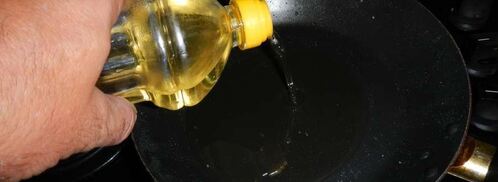 жареные грибы дождевики. Шаг 4