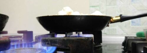 жареные грибы дождевики. Шаг 6