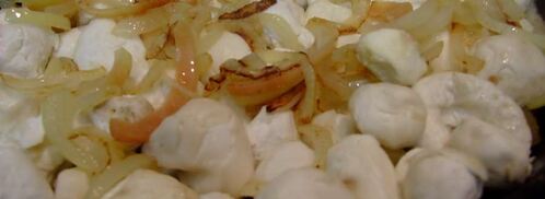 жареные грибы дождевики. Шаг 9