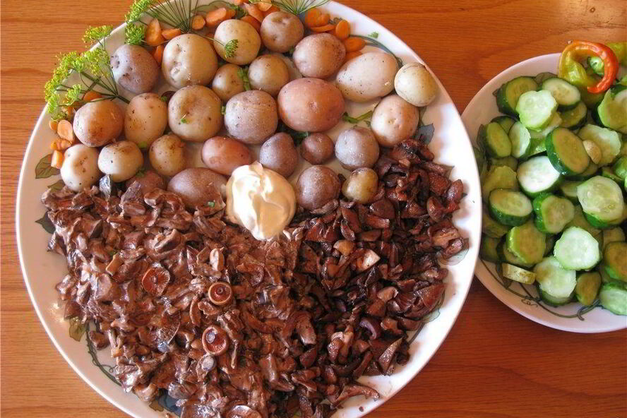 Рецепт жареных грибов рыжики