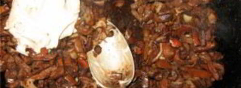 жареные грибы рыжики. Шаг 4