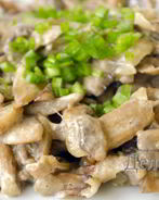 Жареные шампиньоны со сметаной