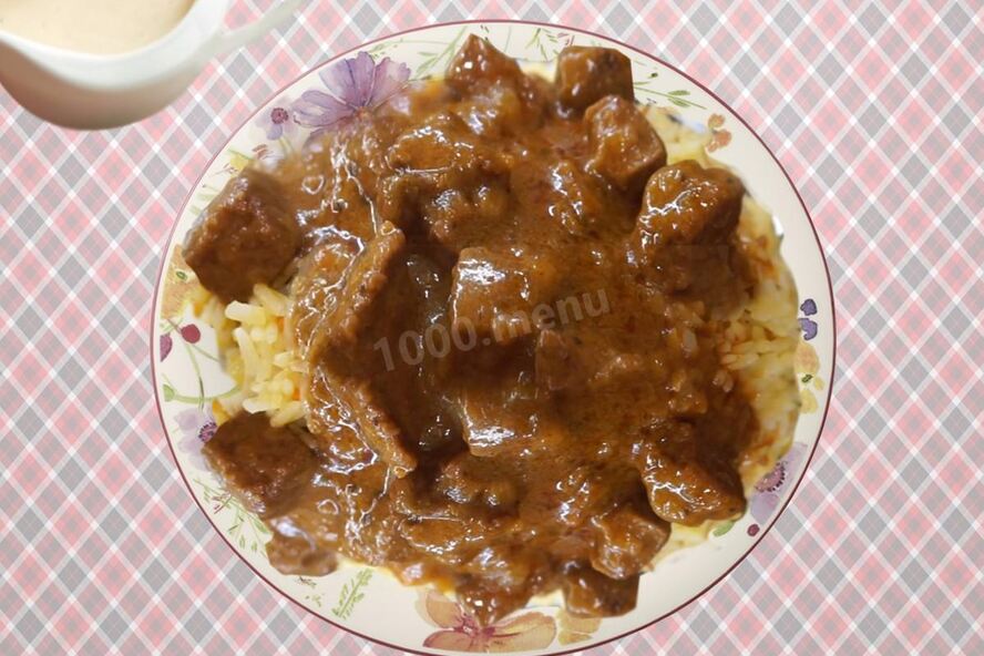 Рецепт гуляша из филе утки