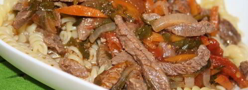 гуляш из говядины с кинзой. Шаг 6