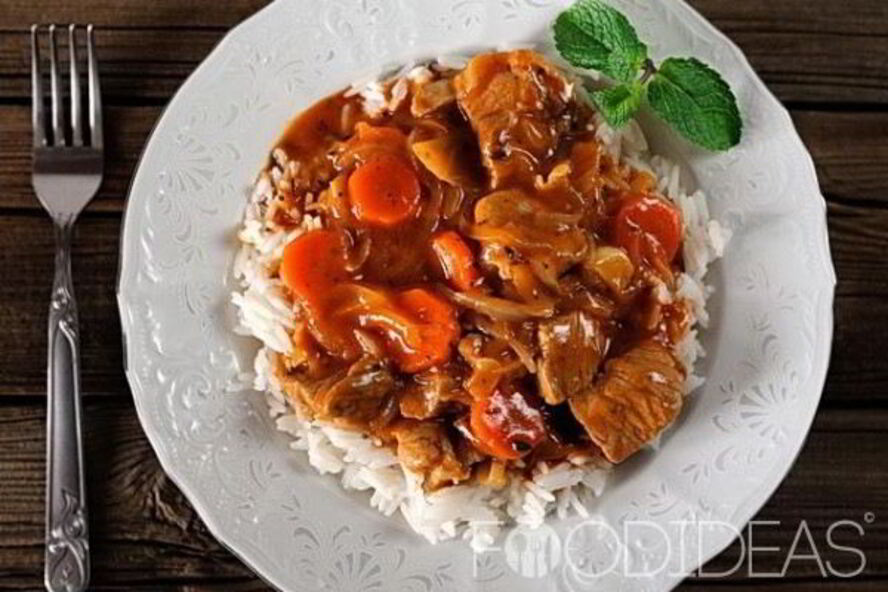 Рецепт гуляша из говядины в мультиварке