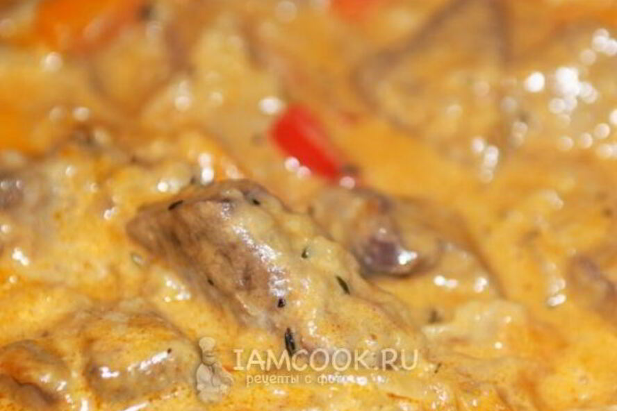 Рецепт гуляша из говяжьей печени