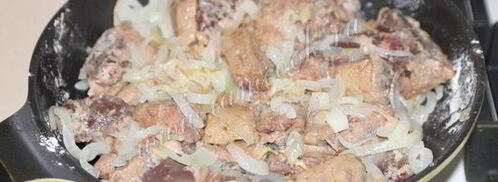 гуляш из говяжьей печени. Шаг 9