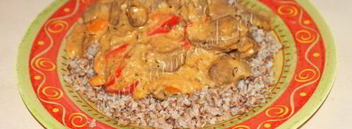 гуляш из говяжьей печени. Шаг 12