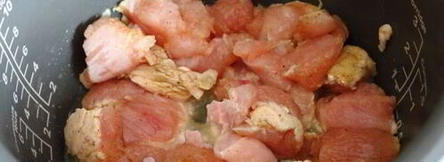 гуляш из индейки в мультиварке. Шаг 6