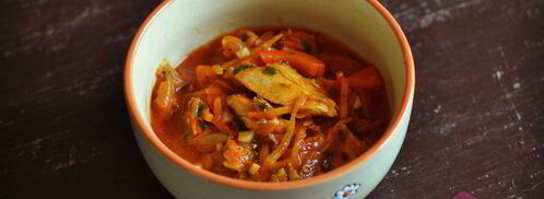 гуляш из курицы. Шаг 9