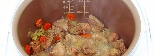 гуляш из свинины по-мадьярски в мультиварке. Шаг 11