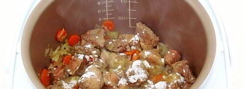 гуляш из свинины по-мадьярски в мультиварке. Шаг 12