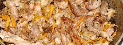 гуляш из свинины с красным вином. Шаг 7