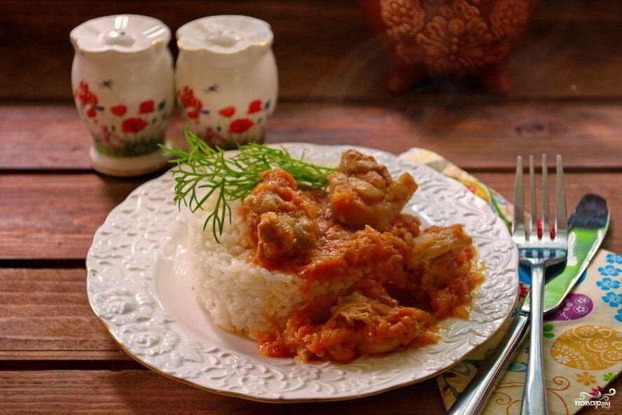 Рецепт гуляша куриного с подливкой