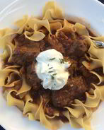 Гуляш с мясом