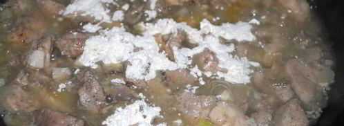 гуляш со стручковой фасолью по-гречески. Шаг 6