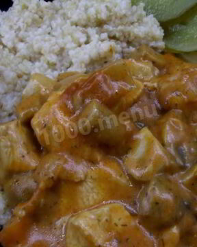 Куриный гуляш из филе курицы