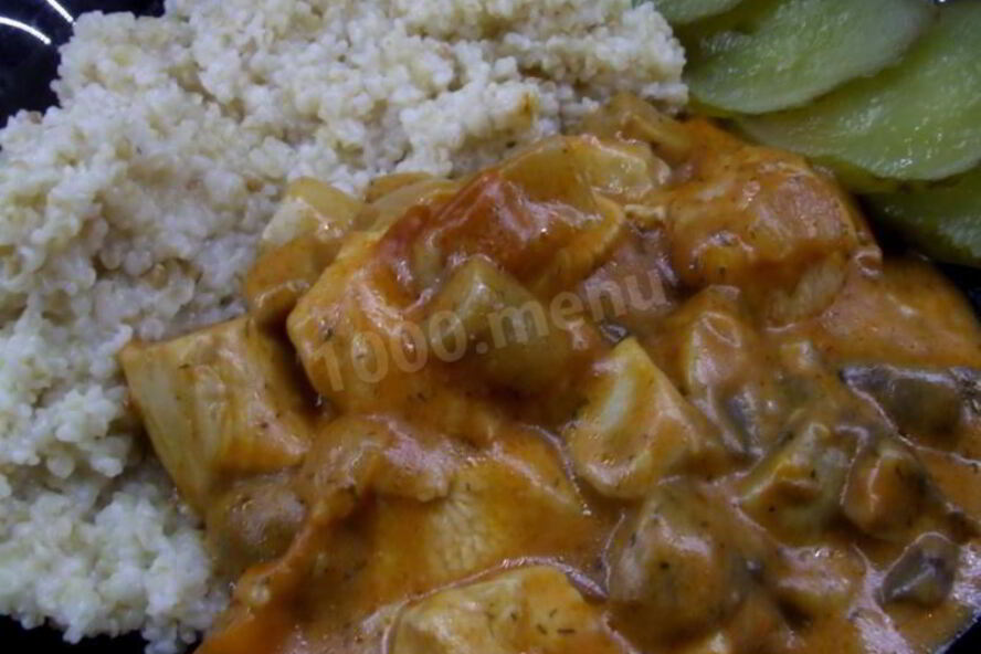 Рецепт куриного гуляша из филе курицы