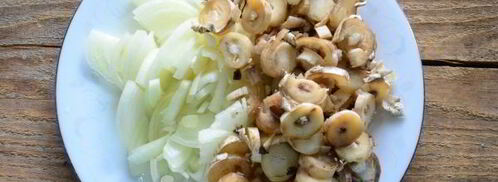 куриный гуляш с грибами в соусе. Шаг 6