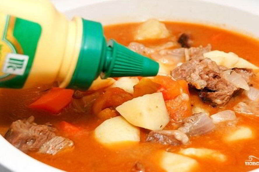 Рецепт мясного гуляша