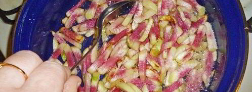 свиной гуляш с китайской редькой. Шаг 6