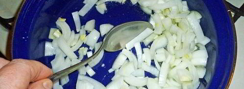 свиной гуляш с китайской редькой. Шаг 7