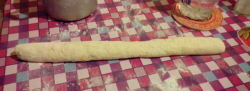 картофельные клецки в соусе с луком-пореем. Шаг 3