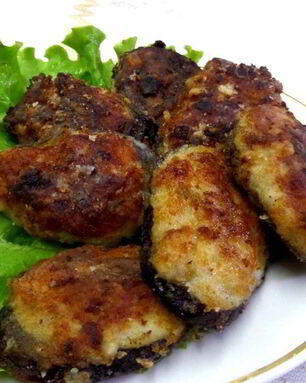 Баклажановые котлеты