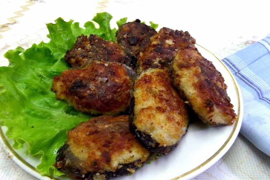 Рецепт баклажановых котлет