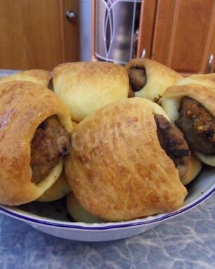 Булка с котлетой Ностальгия