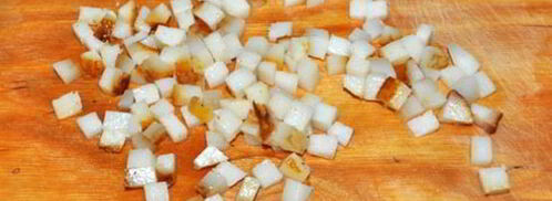 говяжьи котлеты с копченым салом. Шаг 3