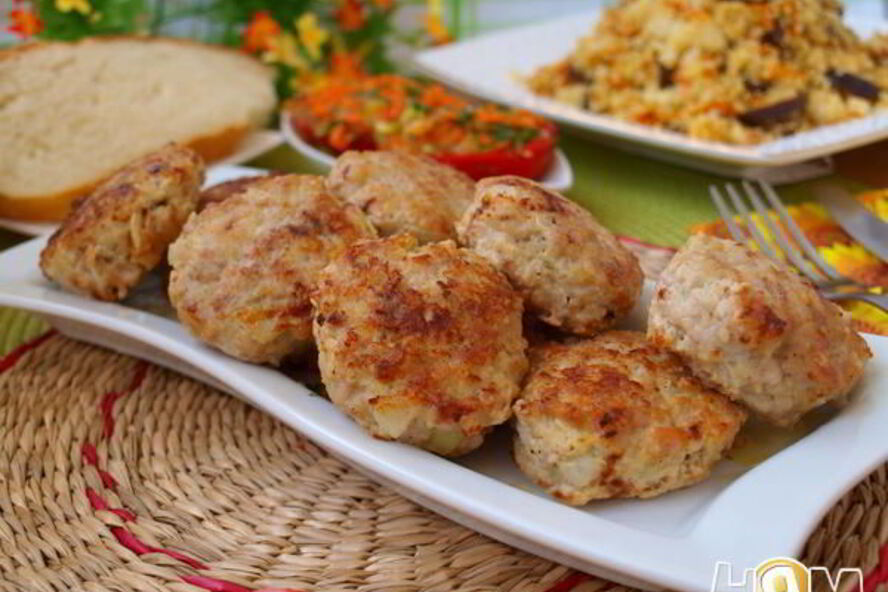Рецепт индюшиных котлет с кус-кусом