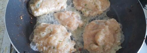 котлетки из кальмара. Шаг 9