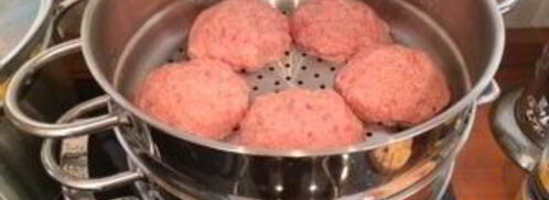 котлетки на пару. Шаг 7