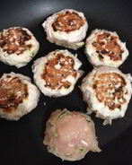 Котлеты из куриного филе с цукини и луком