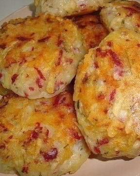 Котлеты из курицы со сладким перцем