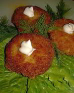 Котлеты из тыквы с картофелем