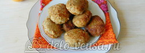 котлеты с грибами. Шаг 9