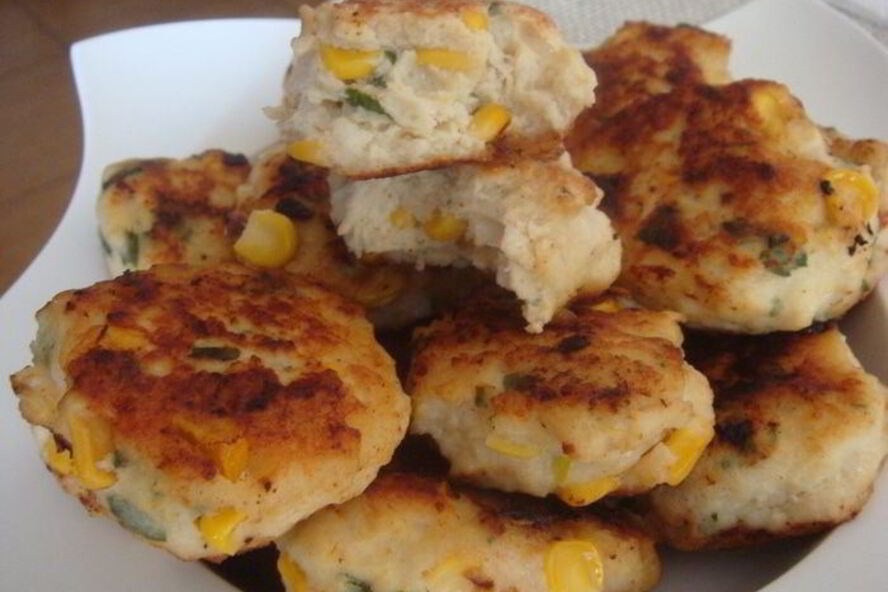Рецепт котлет с кукурузой