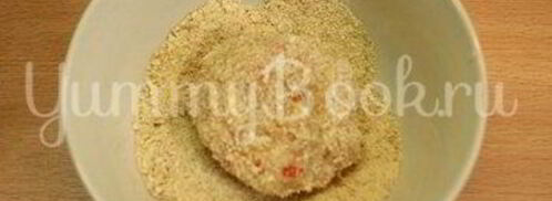 курино-овощные котлеты. Шаг 5