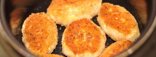 куриные котлеты с кабачками. Шаг 5