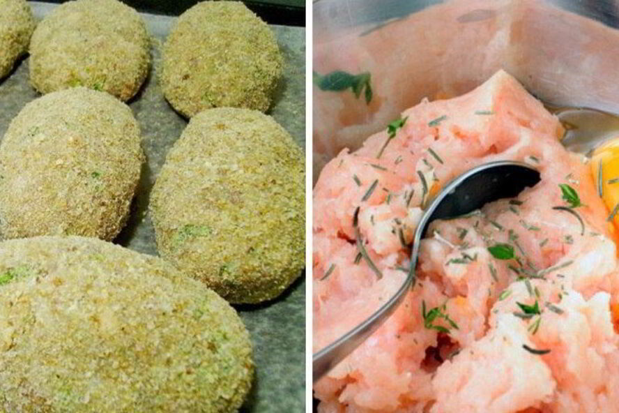 Рецепт куриных котлет с картофелем