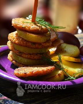 Мини-котлеты из икры карася