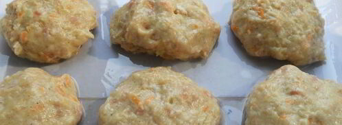 мясные котлетки с морковью и сметаной, запеченные под сырной корочкой. Шаг 6